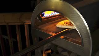 Neapolitan Pizza with Cherry Tomatoes in Ardore Gas Oven [upl. by Luben]