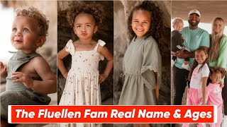 The Fluellen Fam Members Real Names And Ages 2023 [upl. by Airehtfele]