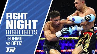 Teofimo Lopez vs Jamaine Ortiz  FIGHT HIGHLIGHTS [upl. by Meingoldas]