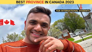 BEST PROVINCE IN CANADA FOR INTERNATIONAL STUDENT 2023  MUST FOR INTERNATIONAL STUDENTS [upl. by Aihcila512]