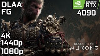 BLACK MYTH WUKONG  RTX 4090 amp i7 13700K  DLAA amp FG  4K 1440p 1080p Cinematic Settings [upl. by Nealson984]