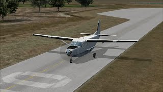 FSX  Grand Caravan landing  Palo Alto [upl. by Odnumde]