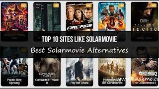 Top 10 Sites like Solarmovie Best Solarmovie Alternatives  eAskme [upl. by Puttergill]