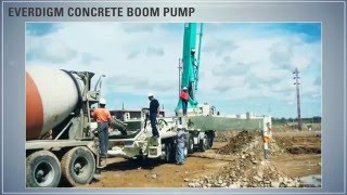 EVERDIGM Concrete Pumps Presentation Video [upl. by Lockhart]