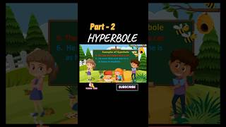 Hyperbole Part  2 examples grammar knowledge learnenglish hyperbole klwp englishgrammar [upl. by Noirad]