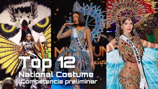 Miss Universe 2024 Top 12 National Costume [upl. by Eelyahs493]