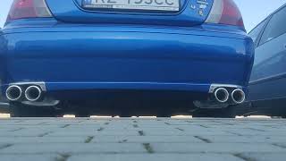 MG ZT 190 DOUBLE EXHAUST SOUND [upl. by Gilud]