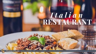 Italian Restaurant  Italian Music [upl. by Terrie631]