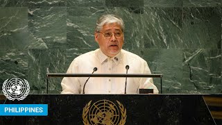 🇵🇭 Philippines  Secretary for Foreign Affairs Addresses UN General Debate 79th Session  UNGA [upl. by Bigot]