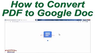 How to Convert PDF to Google Doc [upl. by Aisya]