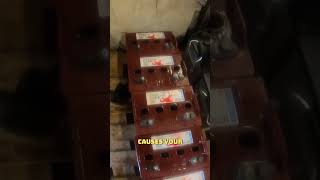 How to Maintain Deep Cycle Golf Cart Batteries Part 2 shorts batteries howto [upl. by Justis]