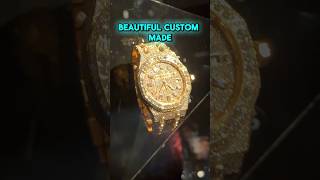 Takeoff Custom Diamond AP Watch  Harlembling Review [upl. by Odarnoc]