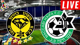 Maccabi Netanya vs Maccabi Haifa Live Score [upl. by Anera]