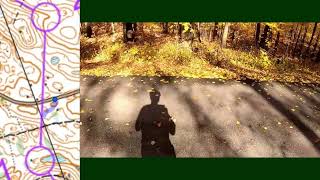 Headcam Orienteering  Mille Lacs Kathio State Park MN USA  Green Course  20241020 [upl. by Otinauj624]