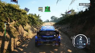 EA SPORTS WRC2024 Gunung Tujuh stageIndonesia Ford Puma rally 1 hybrid 2023 [upl. by Jarlathus]