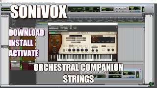 SONiVOX ORCHESTRAL COMPANION STRINGS  DOWNLOAD INSTALL ACTIVATE [upl. by Seko664]