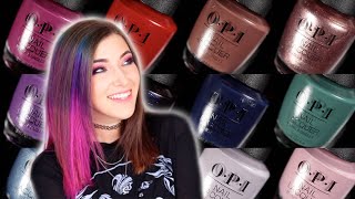 OPI DTLA Fall 2021 Nail Polish Collection Swatches  KELLI MARISSA [upl. by Ennylyak]