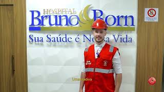 Simulado de Incêndio e Abandono Hospital Bruno Born 2024 [upl. by Zawde]