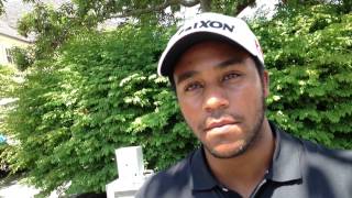 Harold Varner III doesnt see skin color in golf [upl. by Kazim]