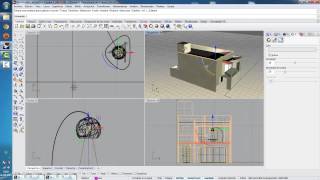 Video 10 Render básico Iluminación en Rhinoceros Instructivo 2 [upl. by Scandura]