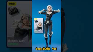 Is Black Cat The Best Marvel Skin Yet😳 fortnite [upl. by Ayanet]