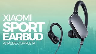 Análise  Fone Bluetooth XIAOMI MI SPORT EARBUDS   Confortável para corridas [upl. by Enecnarf]