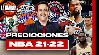 PRONÓSTICOS NBA 2022 de ANTONI DAIMIEL con PAPI GAVI y ATIGA [upl. by Sielen776]