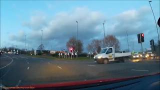 Nottingham Boy racers crash [upl. by Woodcock]