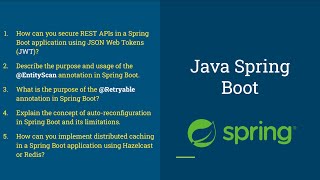 Spring Boot Interview Questions  Part 14 [upl. by Winson]
