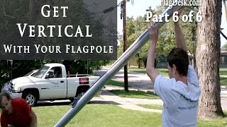 FlagDeskcom  How to Install A Flagpole Part 6 of 6 [upl. by Hamil140]