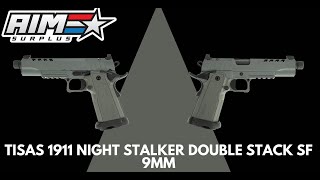 AimSurplus Product Spotlight Tisas 1911 Night Stalker Double Stack SF 9MM [upl. by Aruon]