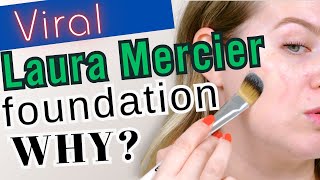 Laura Mercier Flawless Foundation Is Viral Because… [upl. by Leugimesoj]