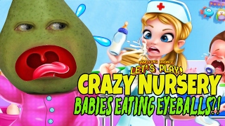 Pear is FORCED to Play  Crazy Nursery BABIES EATING EYEBALLS [upl. by Enelear]