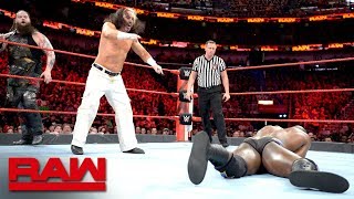 quotWokenquot Matt Hardy amp Bray Wyatt vs Titus Worldwide  Tag Team Eliminator Match Raw April 9 2018 [upl. by Ender]