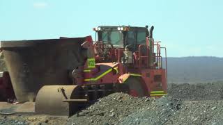 BHP Nickel West  Slag Pot Carrier  Hot Slag Dump [upl. by Notrom943]