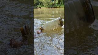 Attractive Plastic Bottle Challenge Fishing Videofishingfishshorts [upl. by Latsyrc]