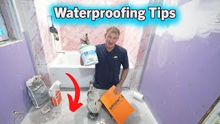 Tips for Waterproofing a Bathroom Floor [upl. by Otrebire314]