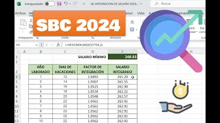 🛑¿CÓMO SE CALCULA EL FACTOR DE INTEGRACIÓN 💰NUEVO SALARIO BASE DE COTIZACIÓN 2024 Y SALARIO MINIMO [upl. by Elahcar]