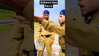 Senior Police ko Chhota Bhai Bola  Sujal Thakral shorts ytshorts youtubeshorts police train [upl. by Elocon]