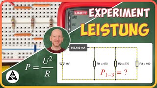 Leistung von Widerständen bestimmen  Experiment zum MITMACHEN [upl. by Dazhehs]