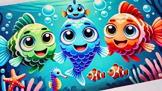 quotDancing Fish Song for Kids  Fun Underwater Adventurequot [upl. by Spalla]