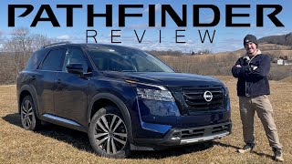 The 2024 Nissan Pathfinder Platinum Is Shockingly Luxurious For A Solid Price [upl. by Verene]