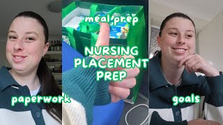 6 WEEK NURSING PLACEMENT PREP my last nursing placement ever [upl. by Getter124]