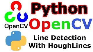 Line Detection In Python OpenCV With HoughLines [upl. by Aekan649]