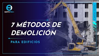 Impresionante estos son 7 Métodos para demoler un edificio [upl. by Zitella]