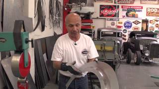 Metal Shaping with Lazze Metal Fender Flare with Inner Lip Part 3 of 3 [upl. by Noyr]