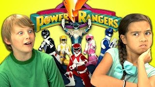 KIDS REACT TO POWER RANGERS [upl. by Wootan]