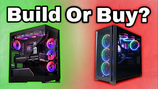 Prebuilt vs Custom Build in 2024 [upl. by Bloch]