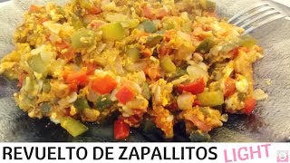 REVUELTO DE ZAPALLITOS LIGHT COMO HACER PASO A PASO 2018  Marianela Cooking [upl. by Affer]