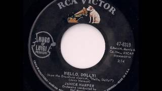 Janice Harper quotHello Dollyquot and quotRibbons Down My Backquot 45 RPM [upl. by Yluj]